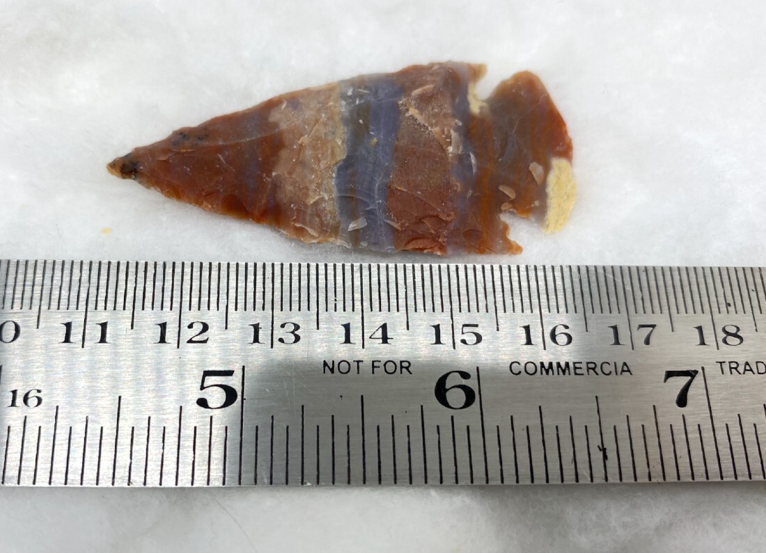 2" Arrowhead Points Crystal Arrowheads - High-quality Fancy Jasper & Indian Agate, Unique Brown Natural Stone, Versatile For Crafting & Jewelry Making