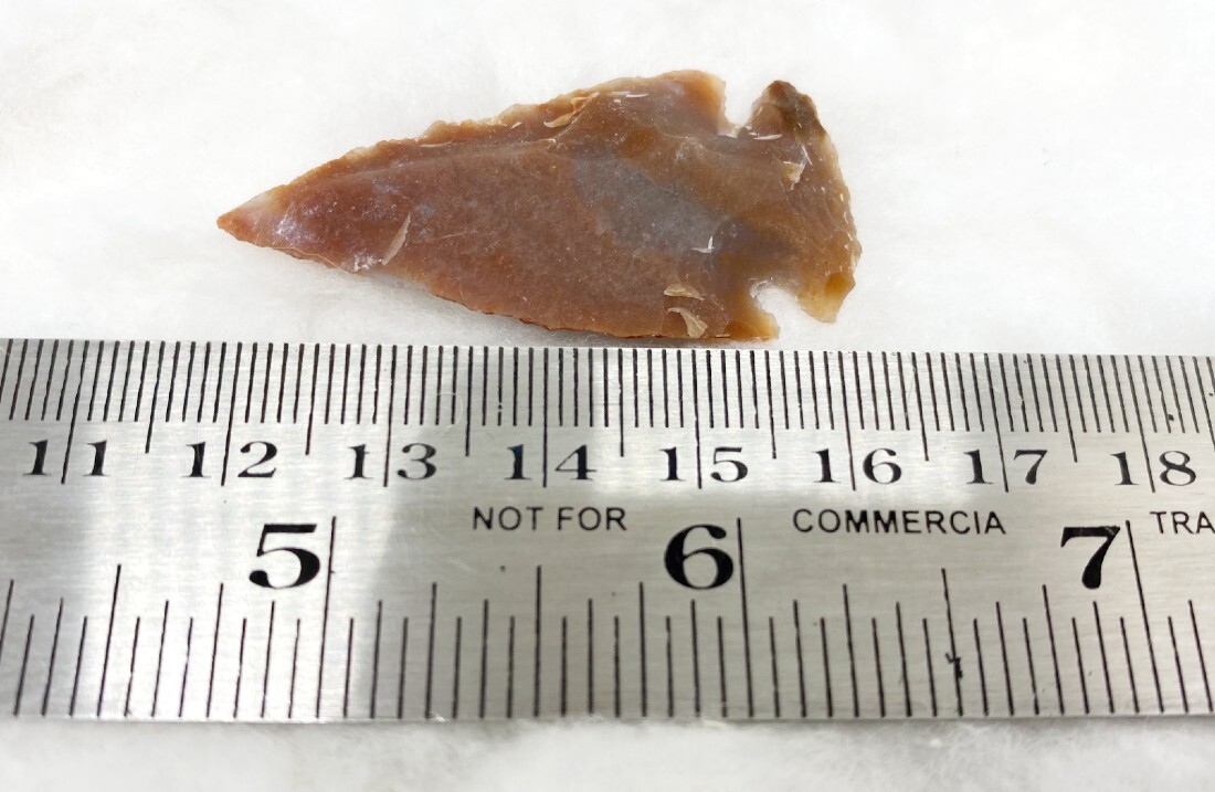 1.5' Arrowheads Points Crystal Arrowhead Points - High-quality Fancy Jasper & Indian Agate, 1.5 Inch, Brown Stone Color, Unique & Versatile Crafting Use