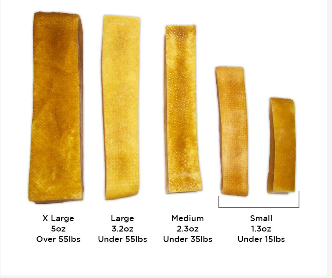 Himalayan Dog Chew - Yak Milk Chew, 5 Inches | Easily Digestible Alternative To Rawhide