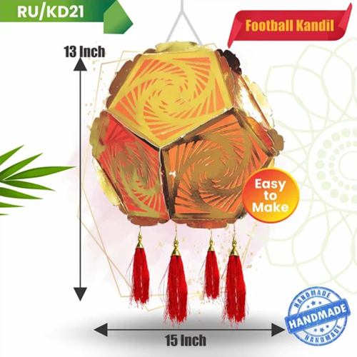 RU-KD21 फुटबॉल दिवाली कंदिल