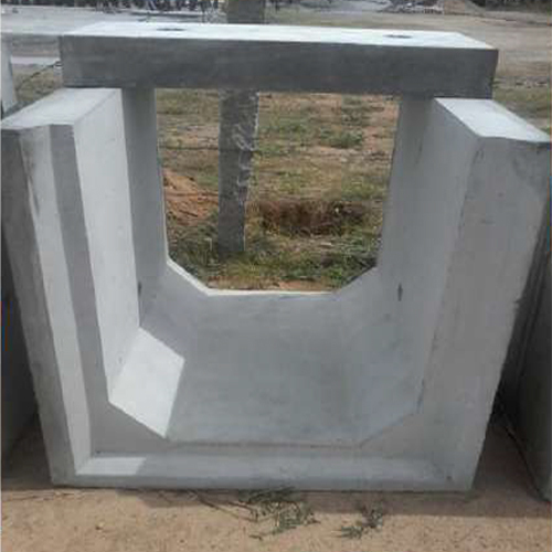 आरसीसी कंक्रीट प्रिकास्ट यू आकार नाली