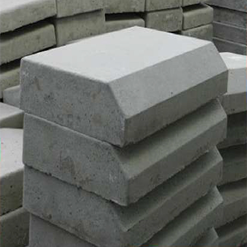 100x300x450mm Grey Kerb Stone - Polished Natural Stone Block , Durable for Landscaping , Ideal for Edging and Pathways