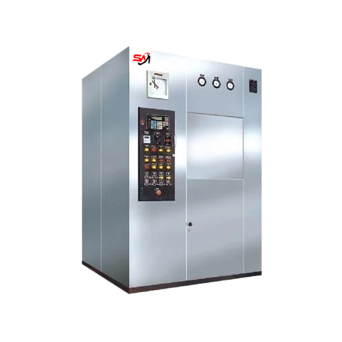 Vertical Sliding Autoclave - Color: Silver