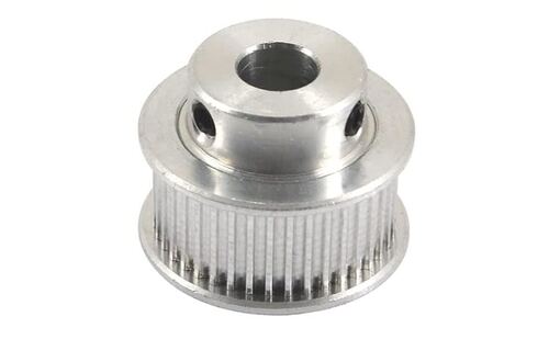 GT2 30Teeth 10mm Belt Synchronous Pulley Bore 8mm for 3D Printer Machine - Metallic Silver, 8mm Inner Diameter, 21.1mm Height, 21.6mm Outer Diameter, 50g Weight | High Precision, Durable, Low Maintenance