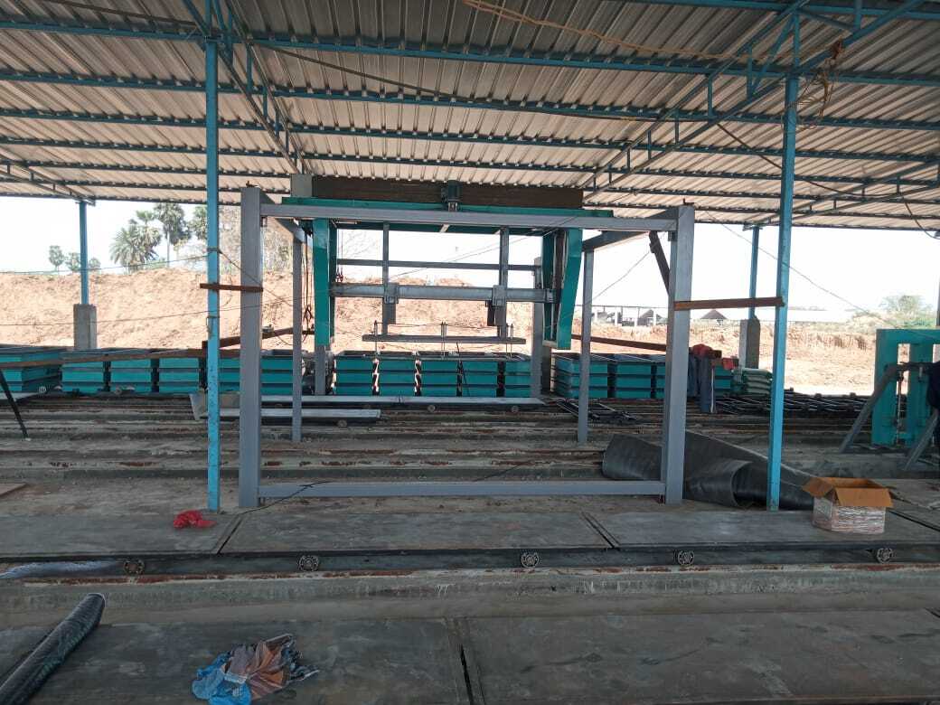 60 Cbm Aac Block Manufacturing Plant - Mild Steel Construction Semi-automatic Operation | Frequency Speed Control Modular & Upgradable Design Warranty Included