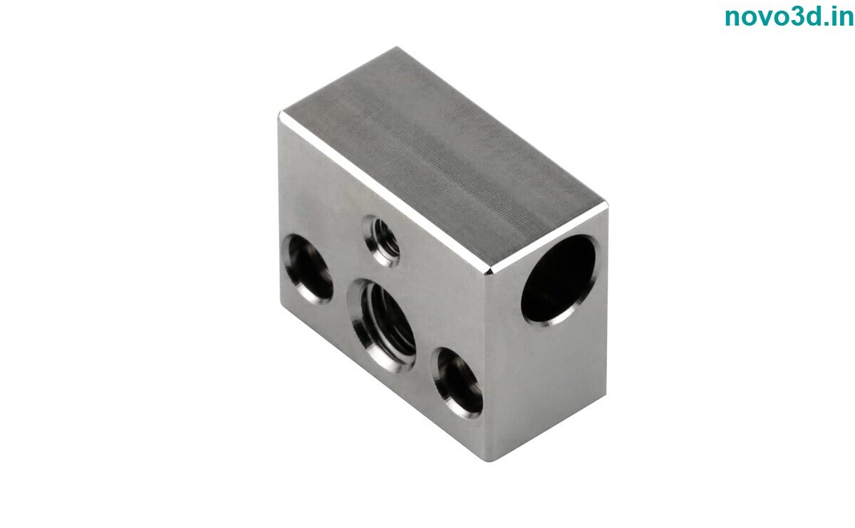 Ender3 S1 Heat Block Sprite Extruder Pro Upgrade Plated Copper Heater Block High Temperature