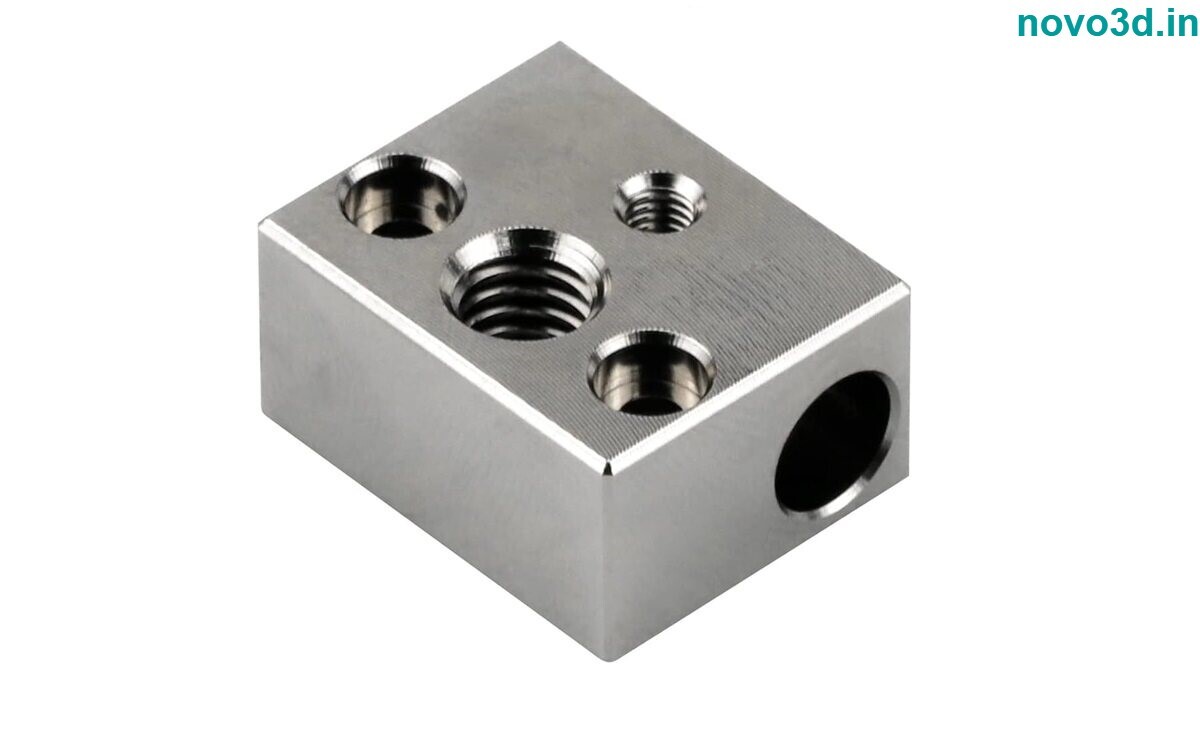 Ender3 S1 Heat Block Sprite Extruder Pro Upgrade Plated Copper Heater Block High Temperature