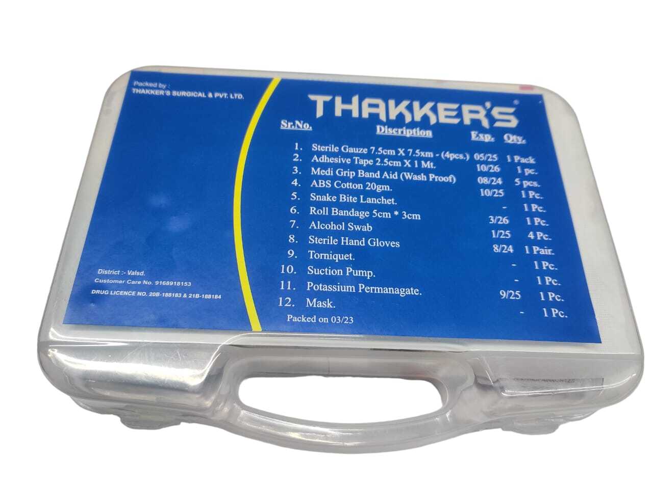 Metal Thakkers Snake Emergency Snake Bite Kit
