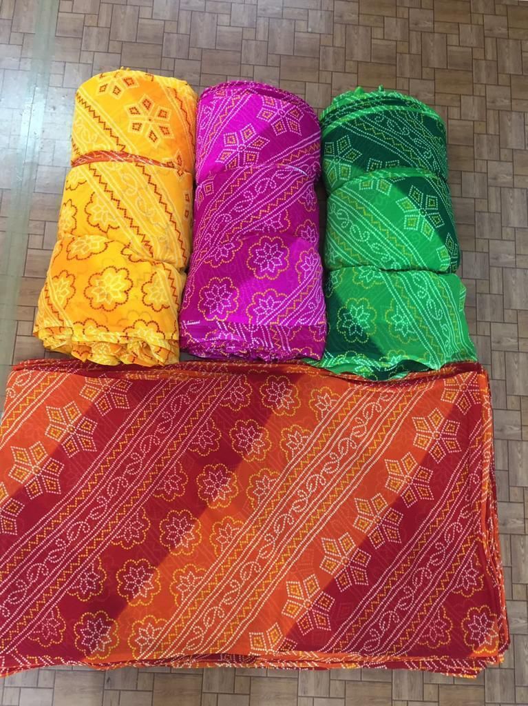 Bandhani Fabric - Attributes: Quick Dry