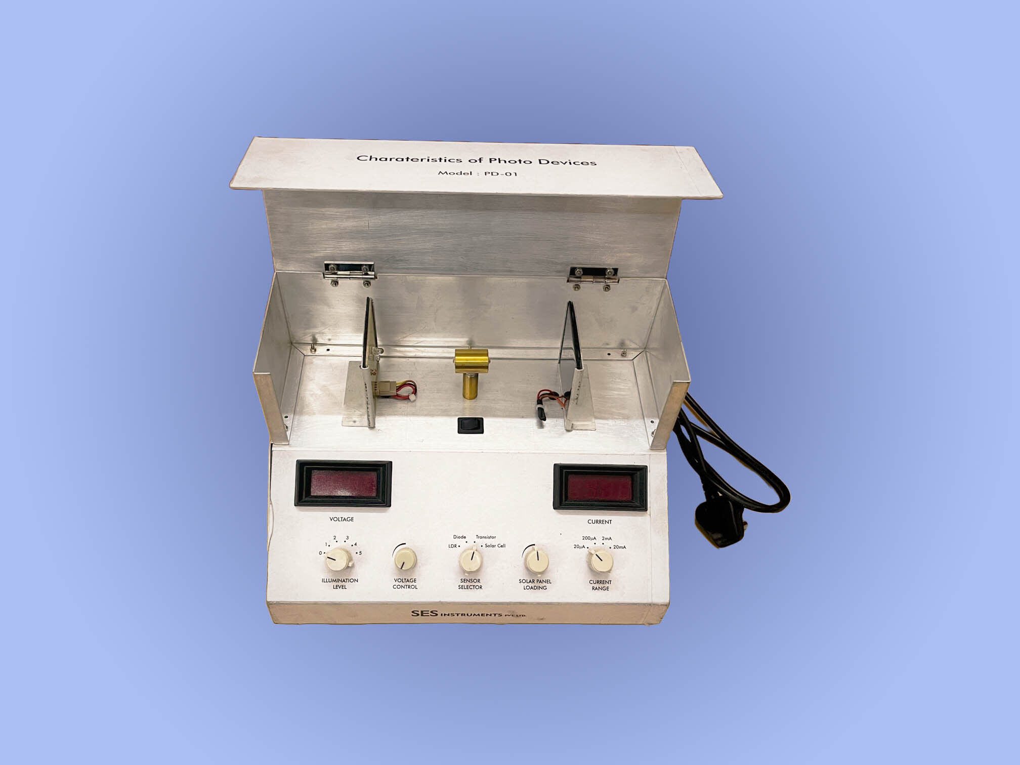 Characteristics Of Photo Devices, Pd-01 - Color: Grey