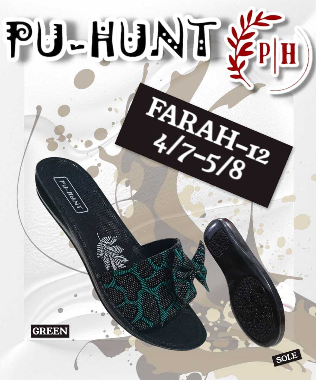 Farah Flipflop-12 - Color: Brown