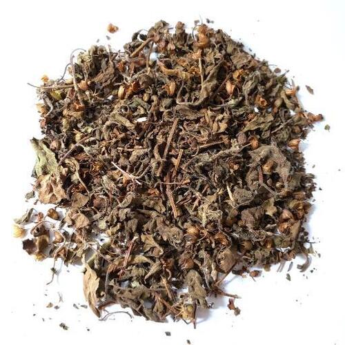 Tulsi Herbal Tea - Dried Tulsi Leaves, Brown Color | Antioxidant-Rich Herbal Tea for Immunity, Joint and Liver Health Benefits