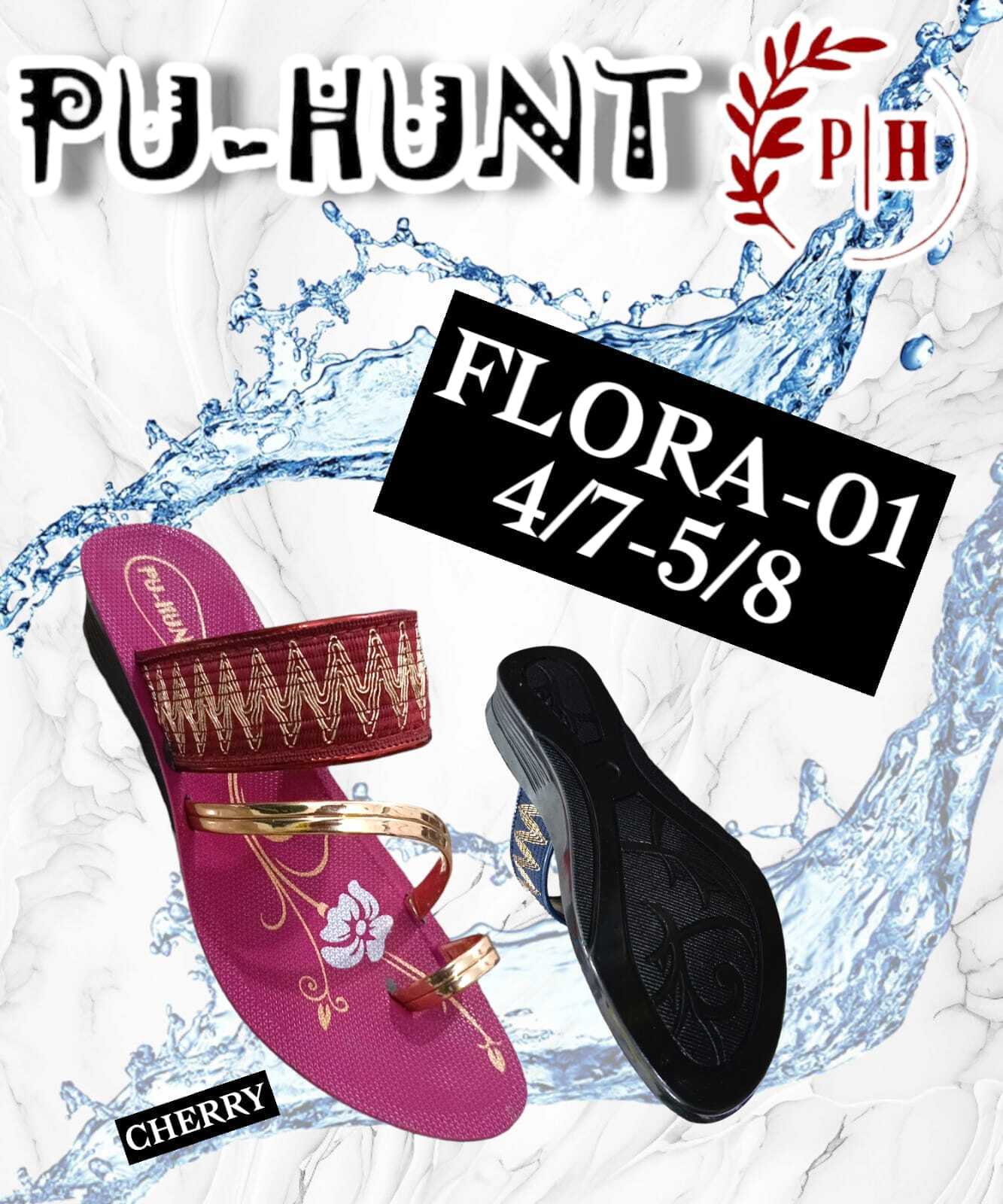 Flora Slipper-01 - Color: Blue