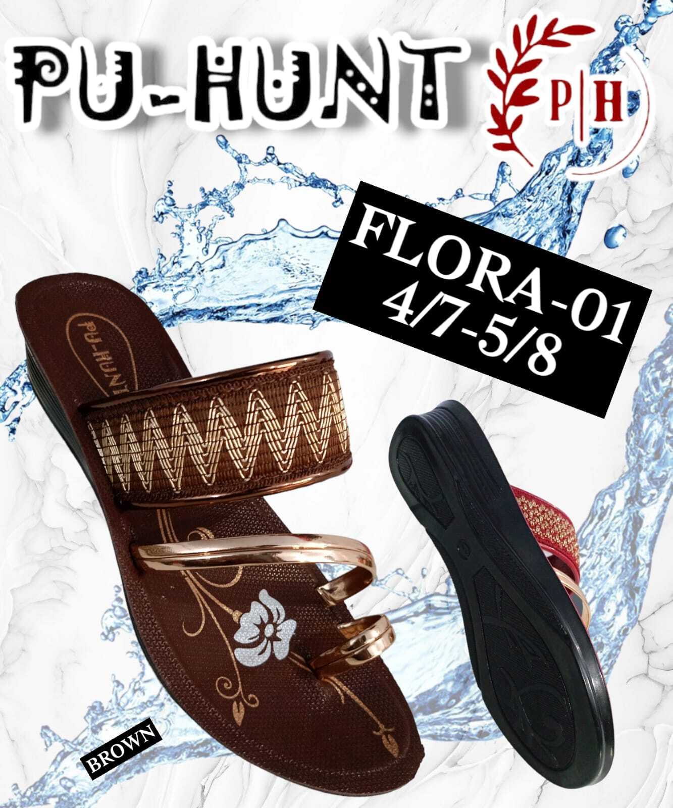 Flora Slipper-01 - Color: Blue