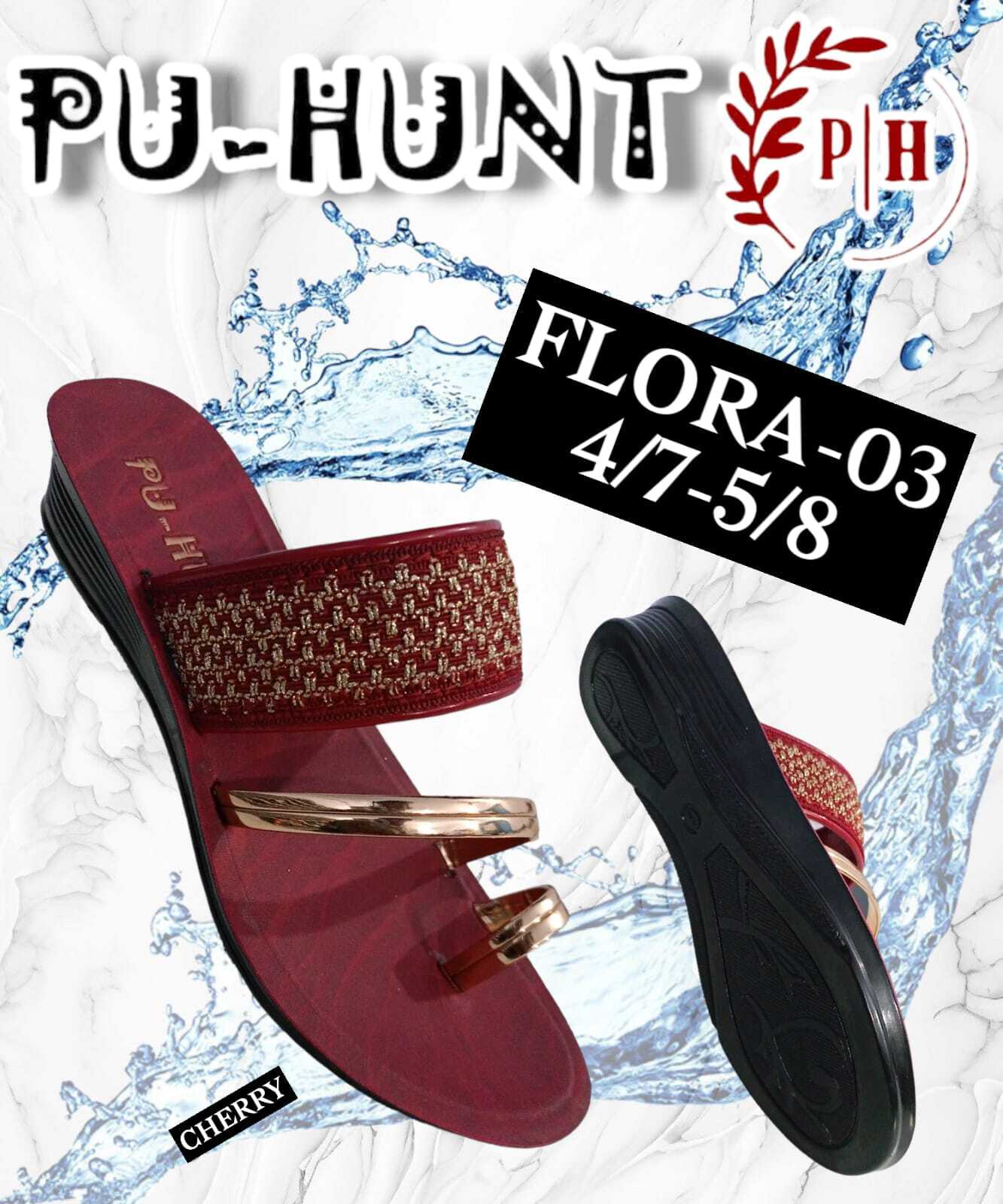 Flora Slipper-03 - Color: Brown