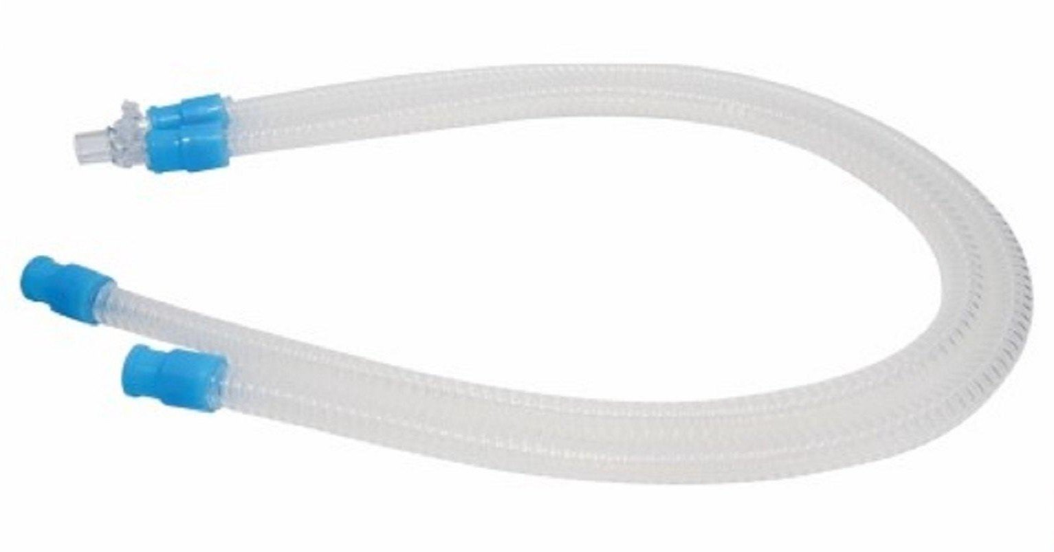 Ventilator Circuits - Pvc, 2 Meters Length, 15mm Inner Diameter, Transparent Color | Iso 10993 Compliance, Sterile, Anesthesia Ventilation