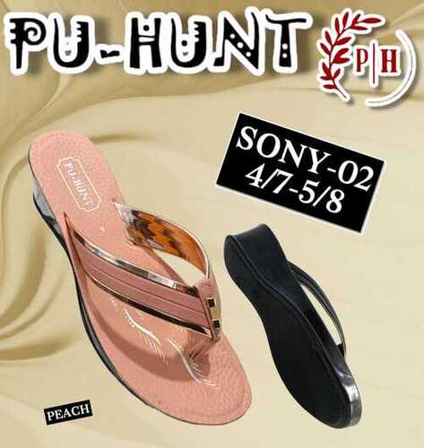 Heel Slipper-02 - Color: Peach