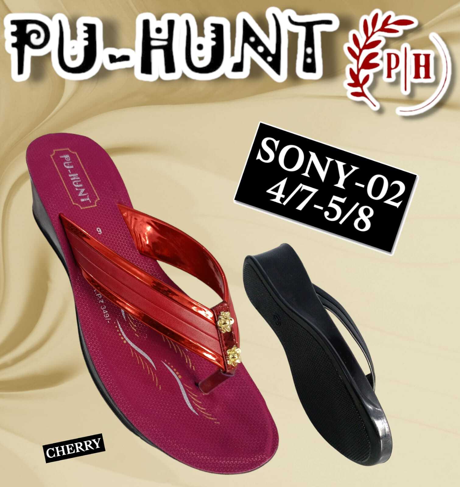 Heel Slipper-02 - Color: Peach