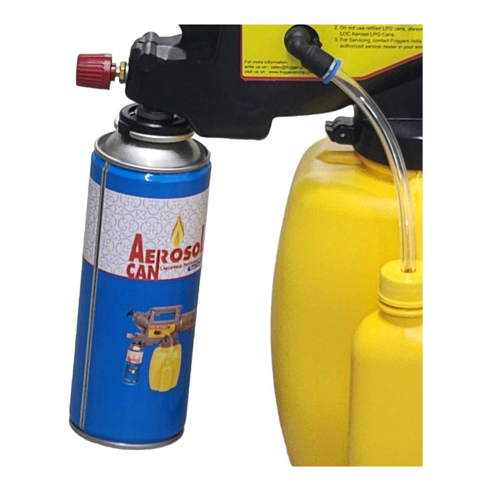 Loc 2 L Mini Thermal Fogger, For Anti Mosquito Fogging - Color: Yellow And Black