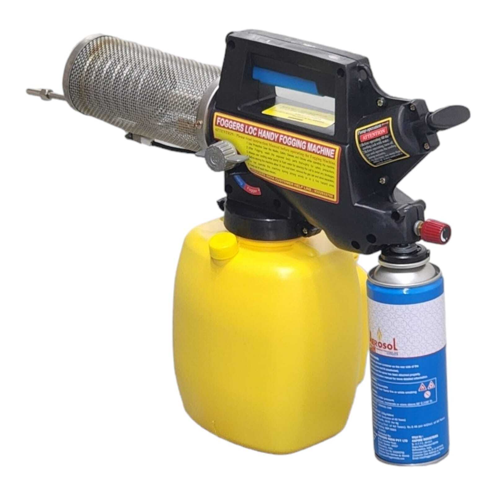 Loc 2 L Mini Thermal Fogger, For Anti Mosquito Fogging - Color: Yellow And Black