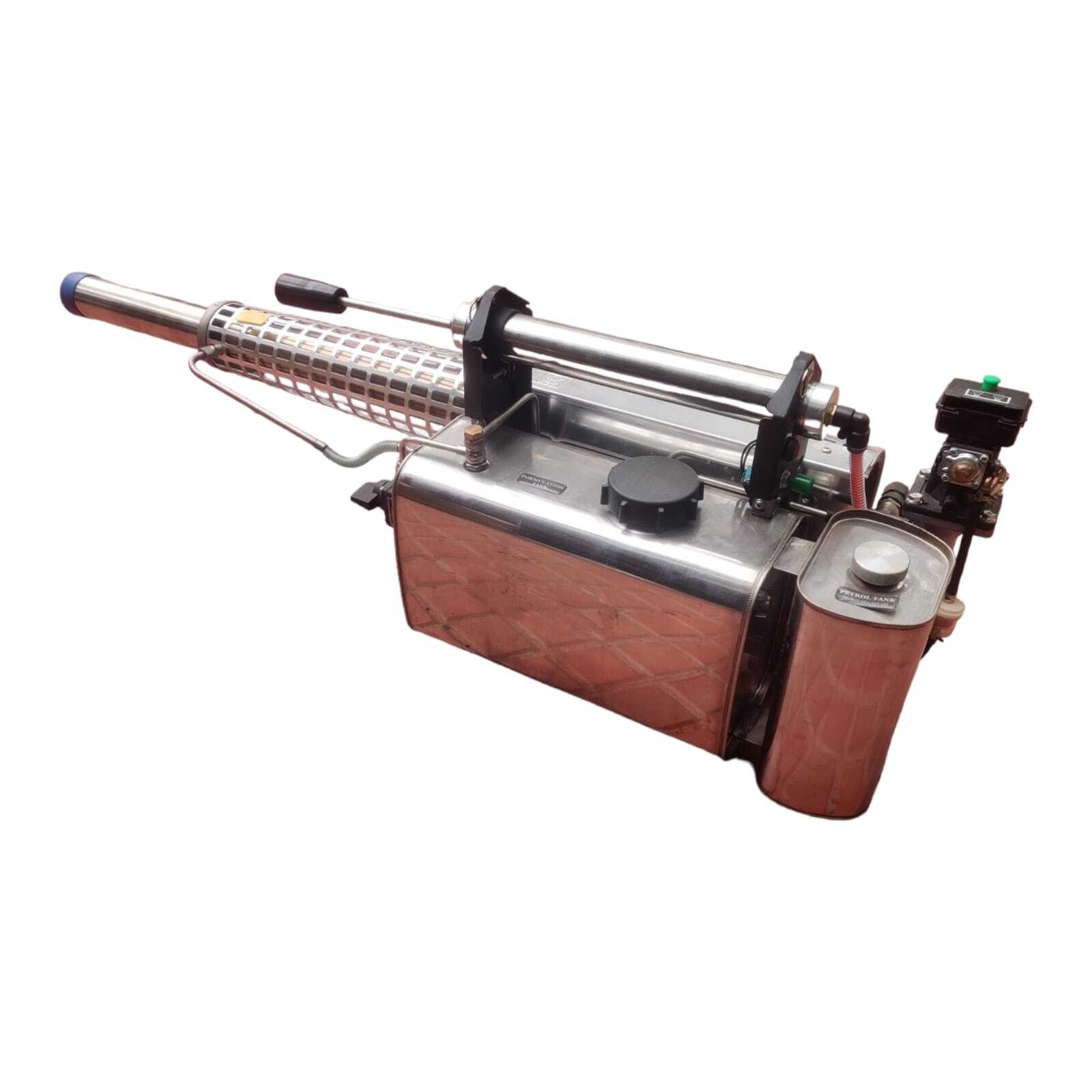 Portable Thermal Fogging Machine - 17.5 Kw Performance, 6l Stainless Steel Tank | Electric & Manual Start, Covers 25 Acres/hour, 1 Year Warranty