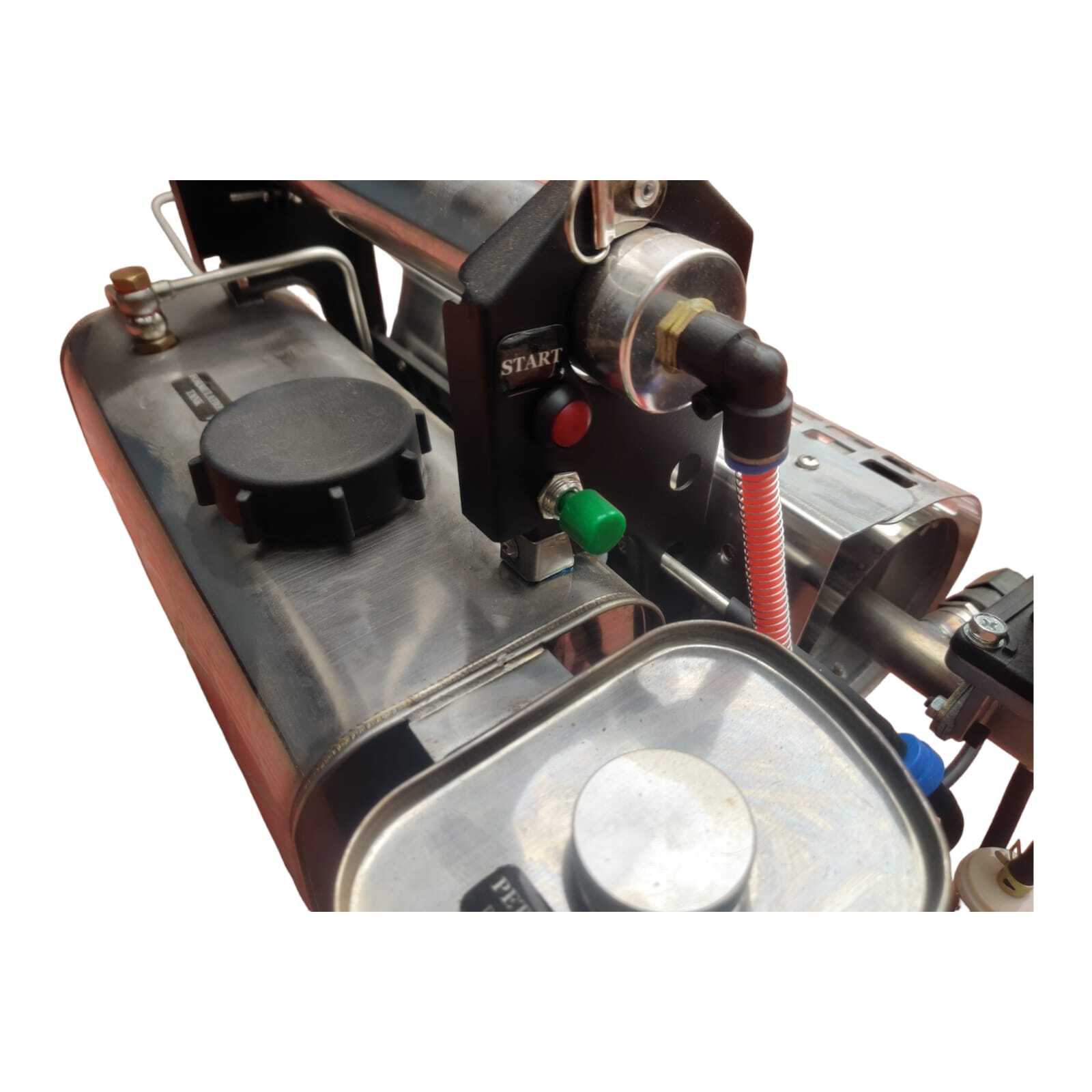 Portable Thermal Fogging Machine - 17.5 Kw Performance, 6l Stainless Steel Tank | Electric & Manual Start, Covers 25 Acres/hour, 1 Year Warranty