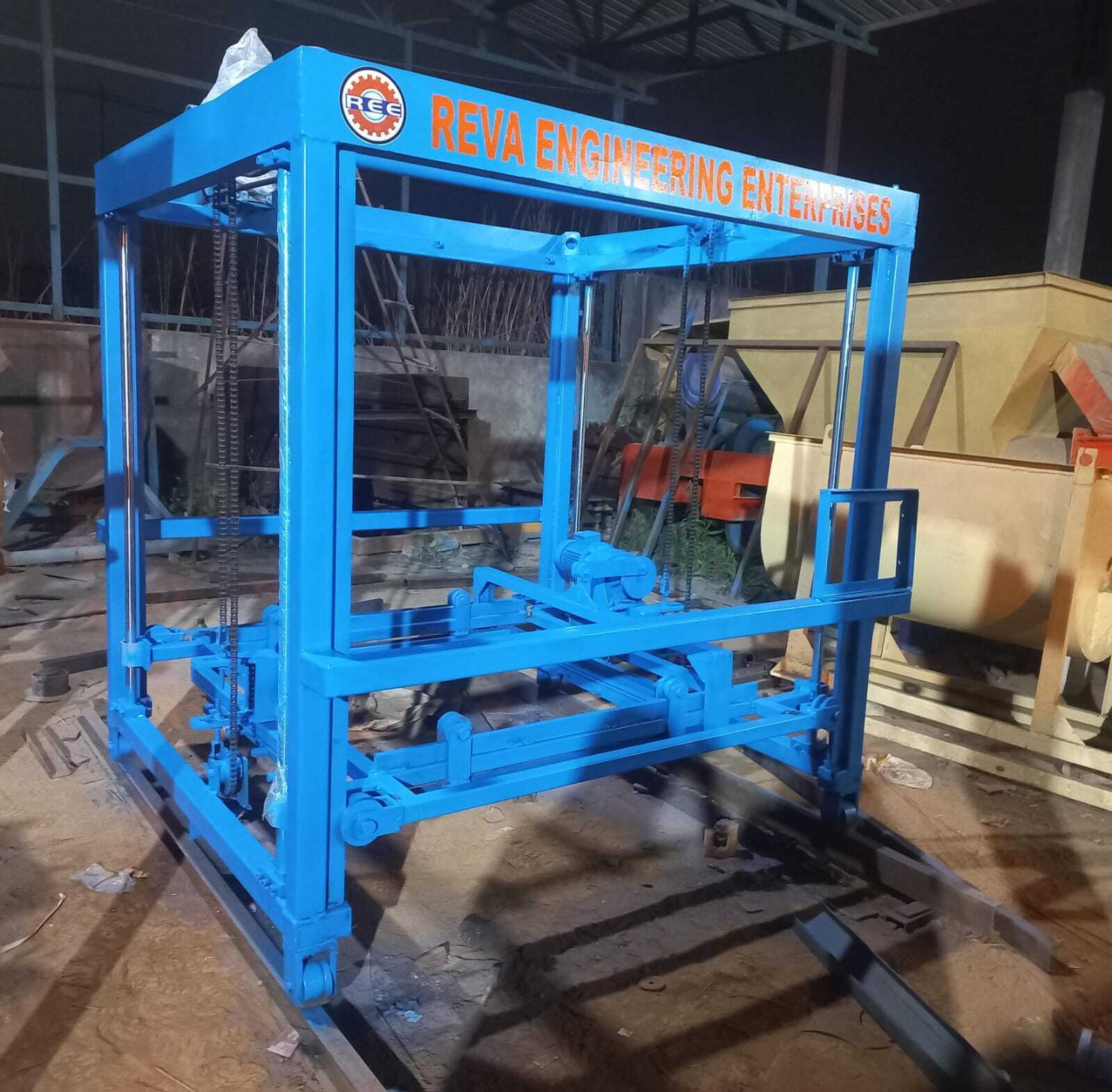 Clc Block Making Plant - 1.5 Cu.mtr/batch Output, Foam Generator With Digital Timer, 7.5 H.p. Air Compressor, Electrical Control Panel With Digital Weight Indicator, Slurry & Flat Trolleys With Pneumatic Tyres, Clc Wire Cutting Machine With 2 H.p. Geared Motor