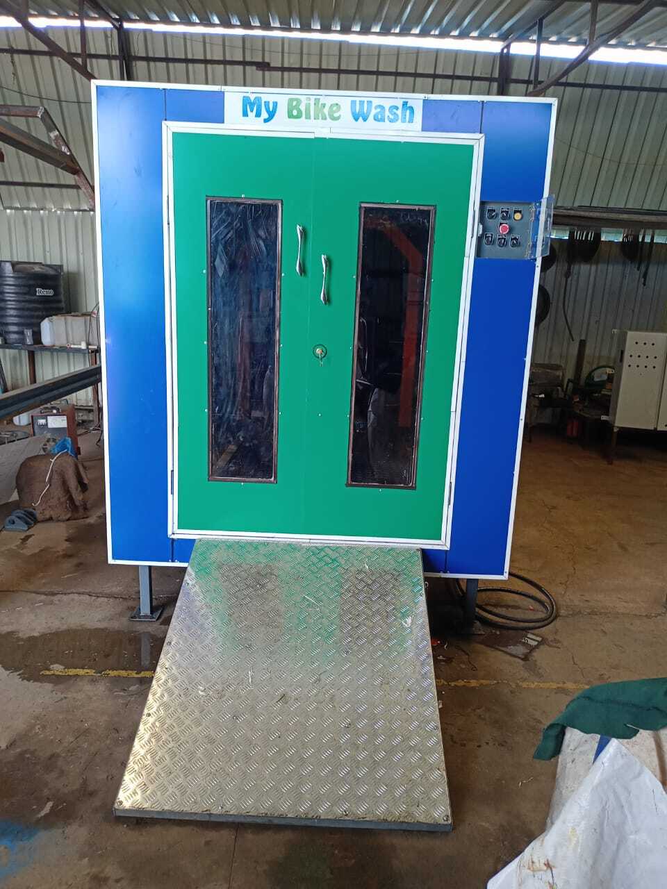 Automatic Two Wheeler Washing Machine - Power Source: Electric