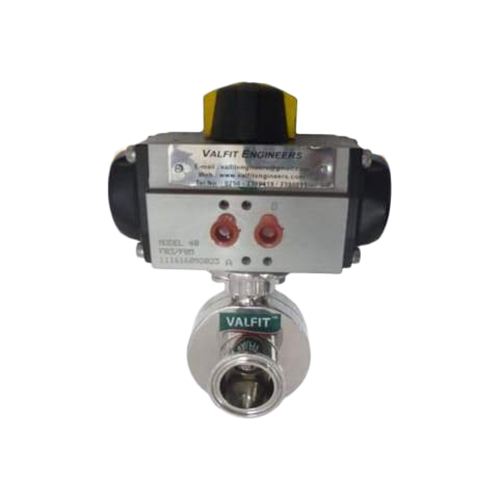 150 क्लास Tc एंड बटरफल वाल्व विद न्यूमैटिक एक्ट्यूएटर बटरफल वाल्व्स
