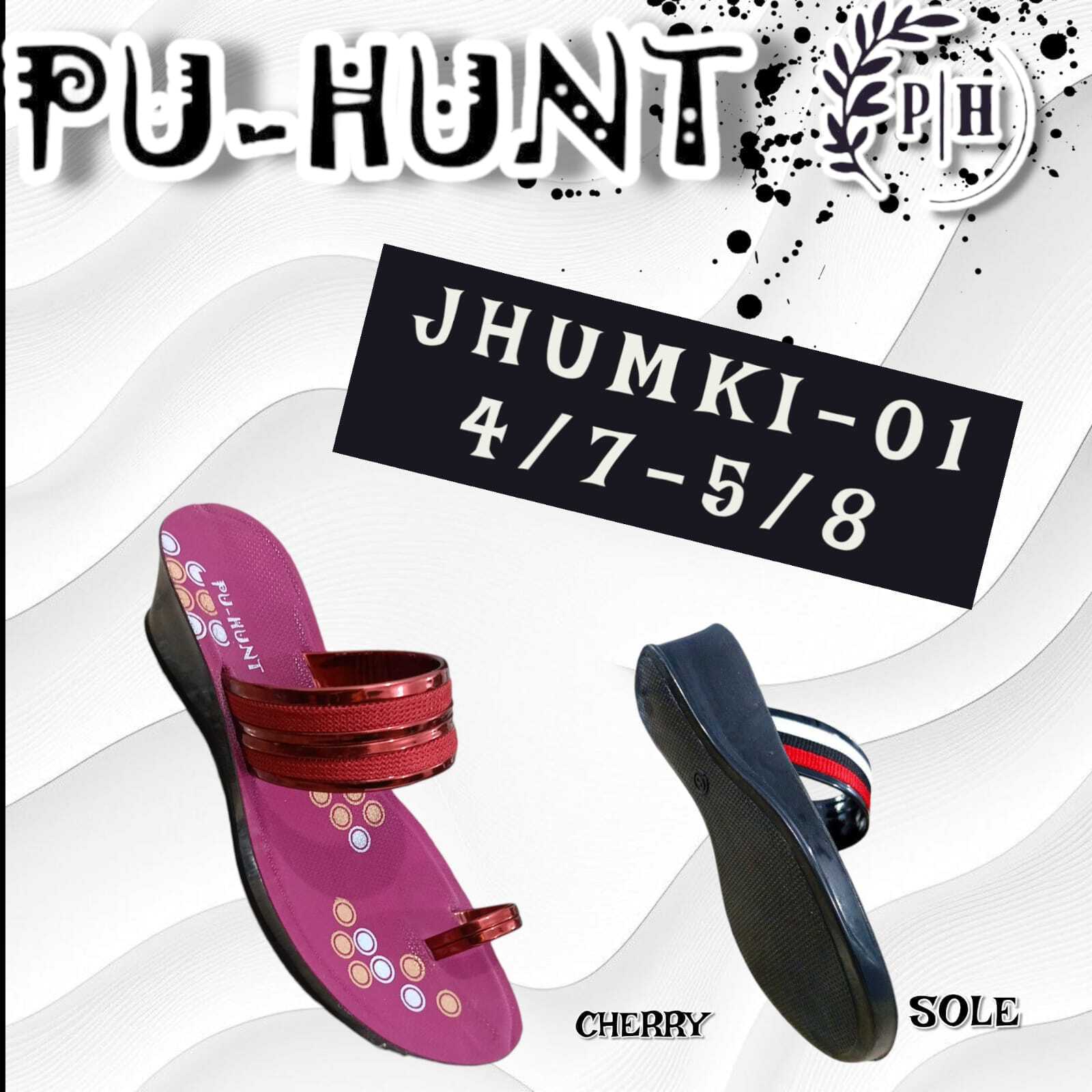 Jhumki Slipper-01 - High-quality Materials | Earthy Brown Color, Multi-season Wear, Available In Various Sizes, Perfect For Casual Or Formal Events
