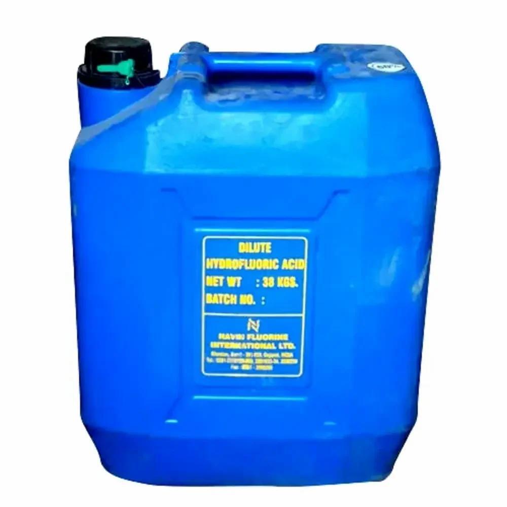 Hydrofluoric Acid - Industrial Grade 60% Liquid, Corrosive Chemical For Etching Glass, Metal Cleaning, And Electronics Manufacturing