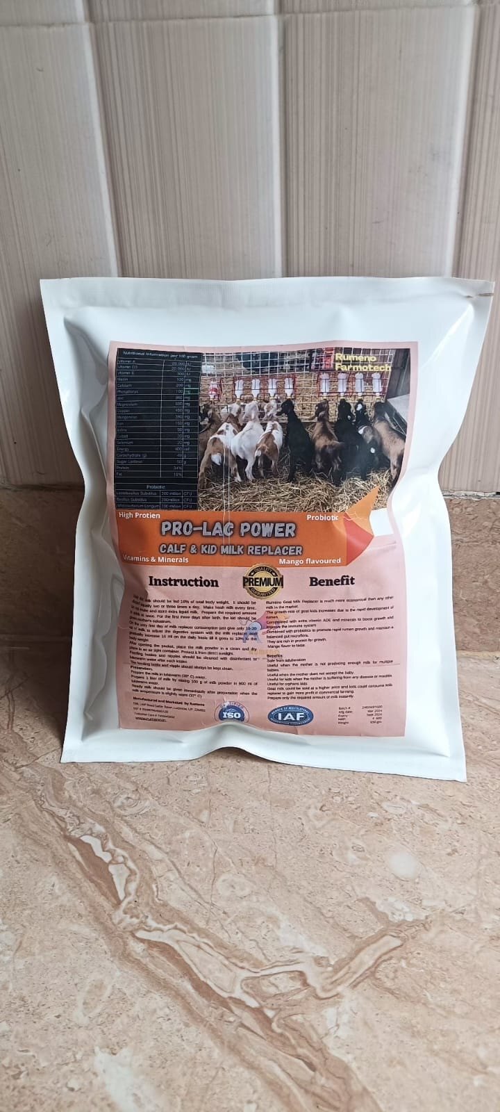 Pro Lac Power Goat Milk Replacer