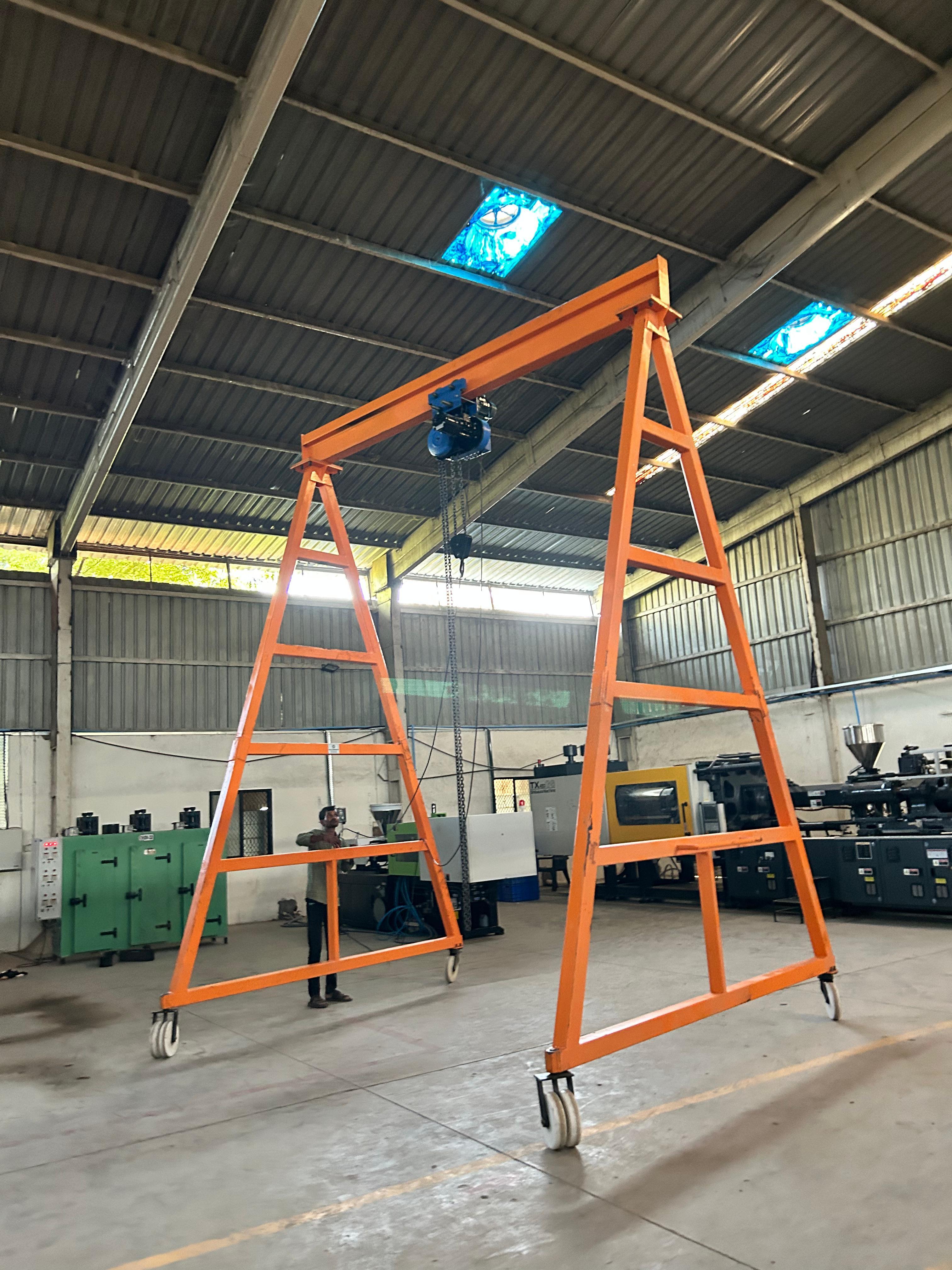 Portable Gantry Cranes By Helix Engineers