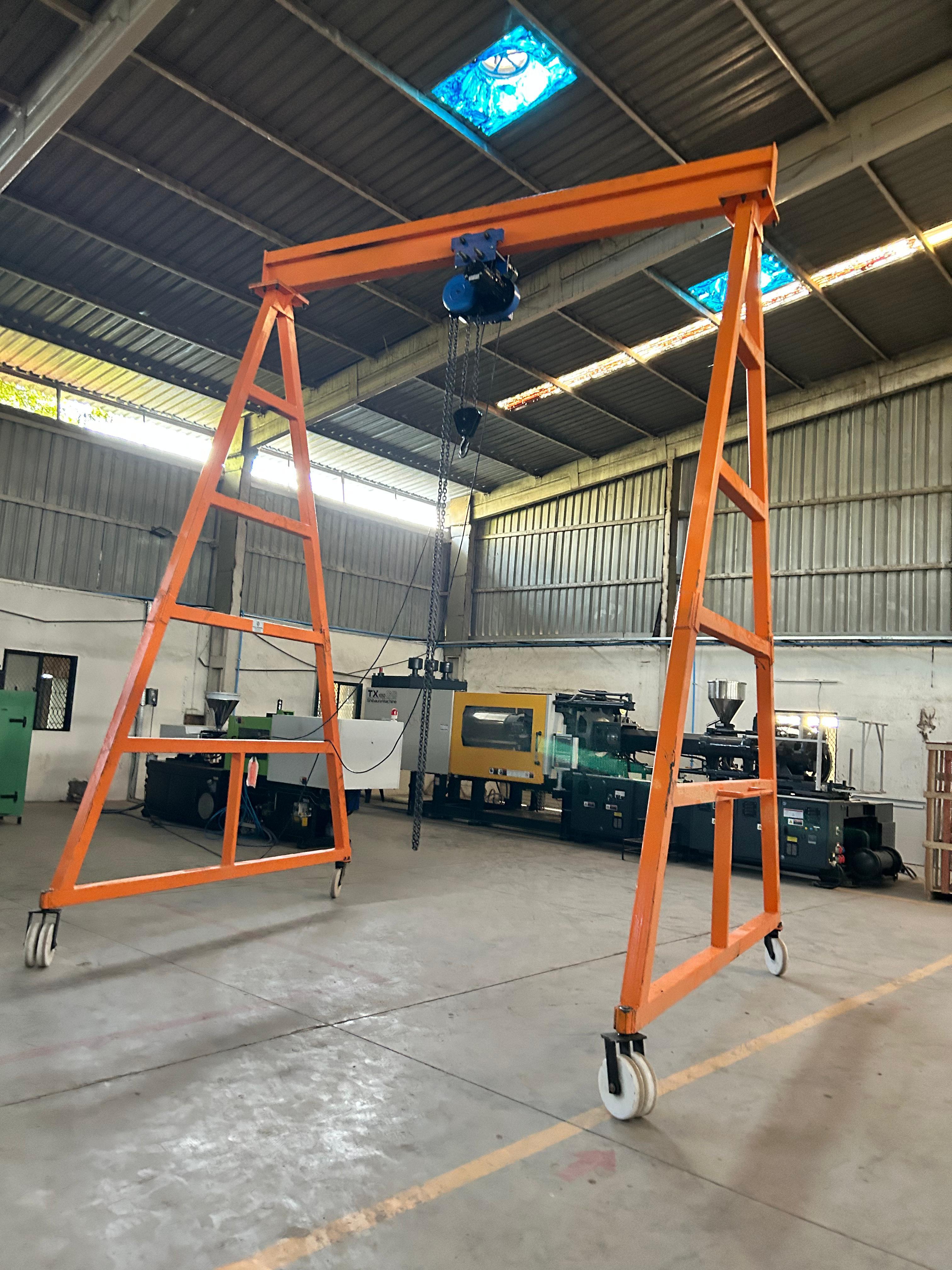Portable Gantry Cranes By Helix Engineers