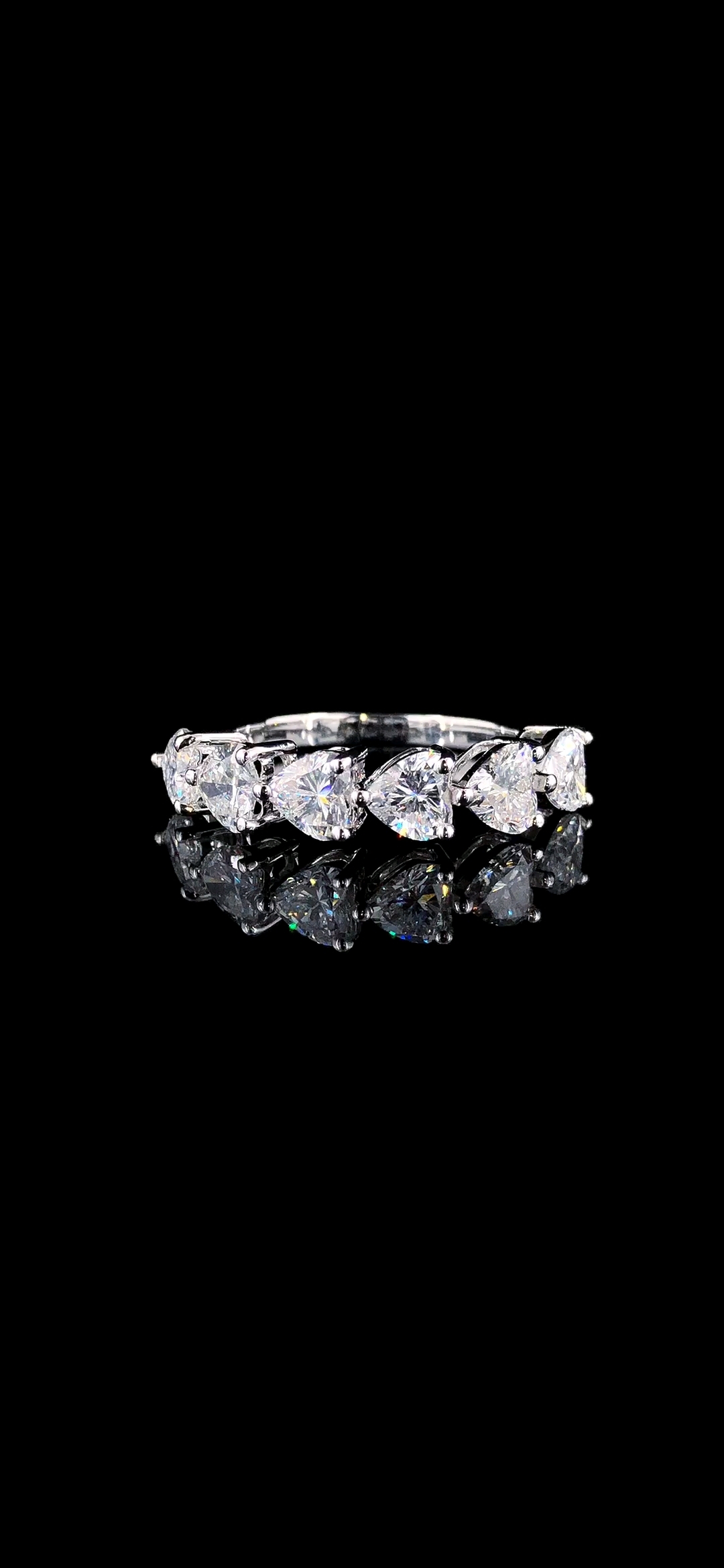 Heart Diamond Ring - Diamond Clarity: Vs1