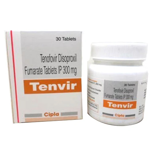 Tenofovir Disoproxil Fumarate - 300mg Tablets IP | Pharma-Grade Medication for Chronic Hepatitis B Treatment, Hospital Use, Store in Cool and Dry Place