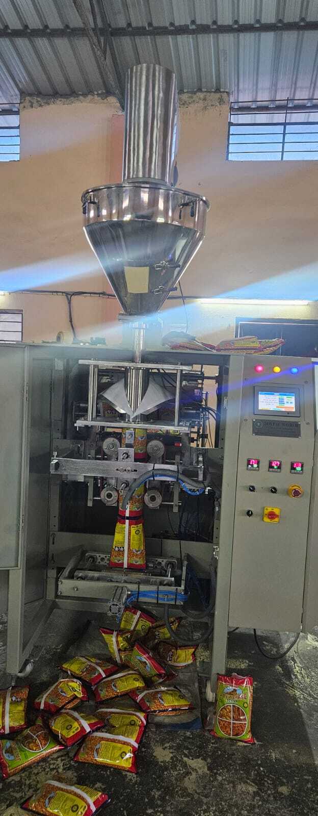 Automatic Packing Machine - Stainless Steel Build , High Efficiency Snacks Extruder With Plc Control System