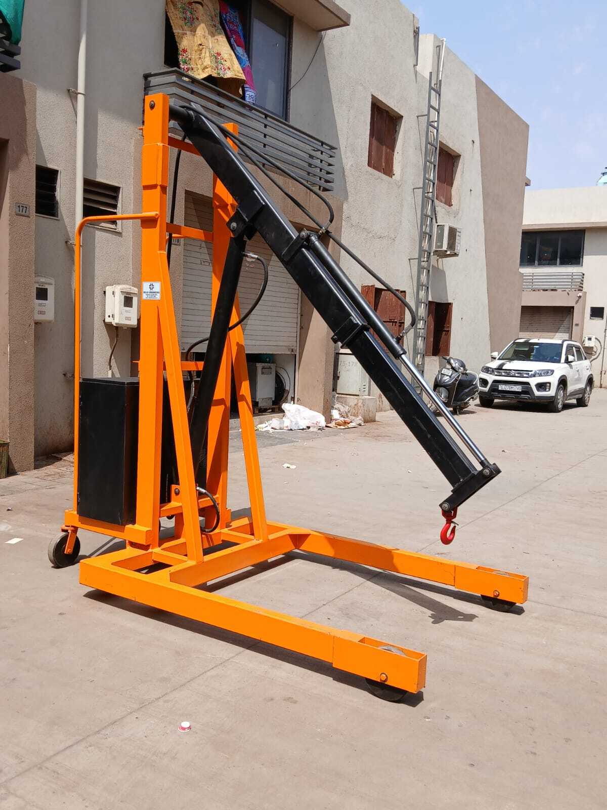 Mobile Floor Crane By Helix Engineers