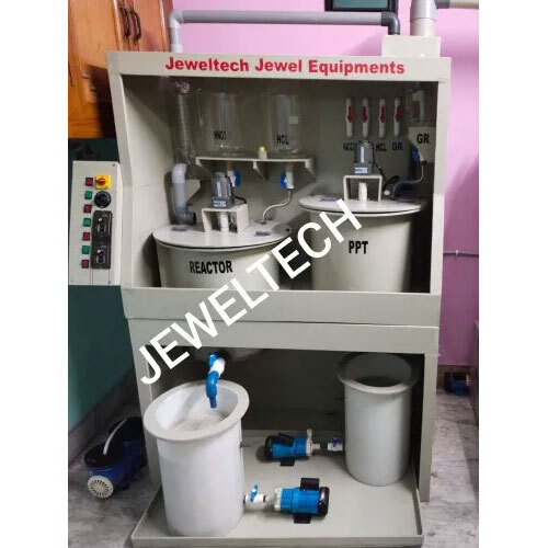 Automatic Aqua Regia Gold Refinery Plant - Dimension (L*W*H): 4*4*6 Feet Foot (Ft)