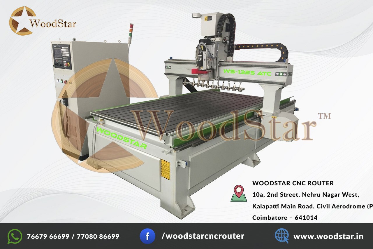 Sholingur Cnc Wood Working Router Machine