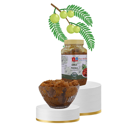 Natural Amla Pickle - Additives: Added