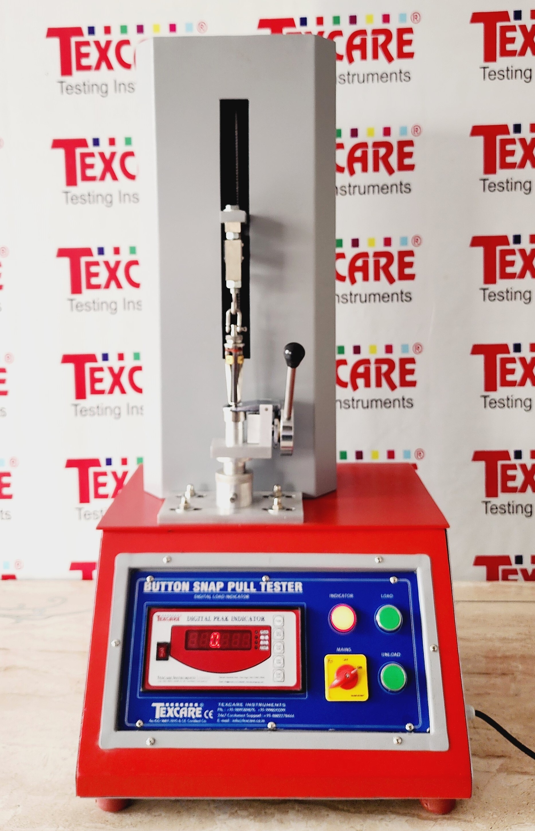 Button Snap Pull Strength Testers - Application: Industrial
