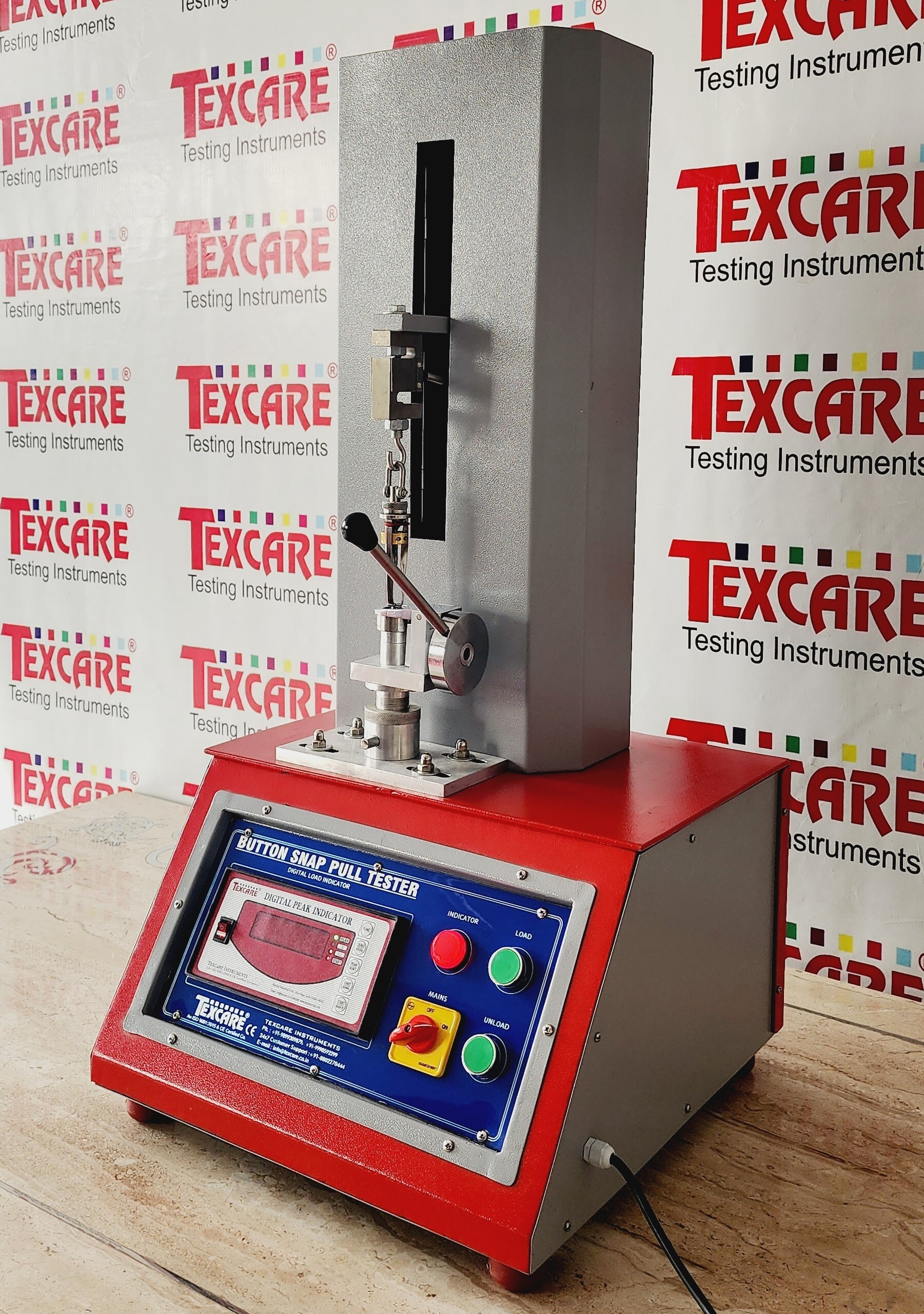 Button Snap Pull Strength Testers - Application: Industrial