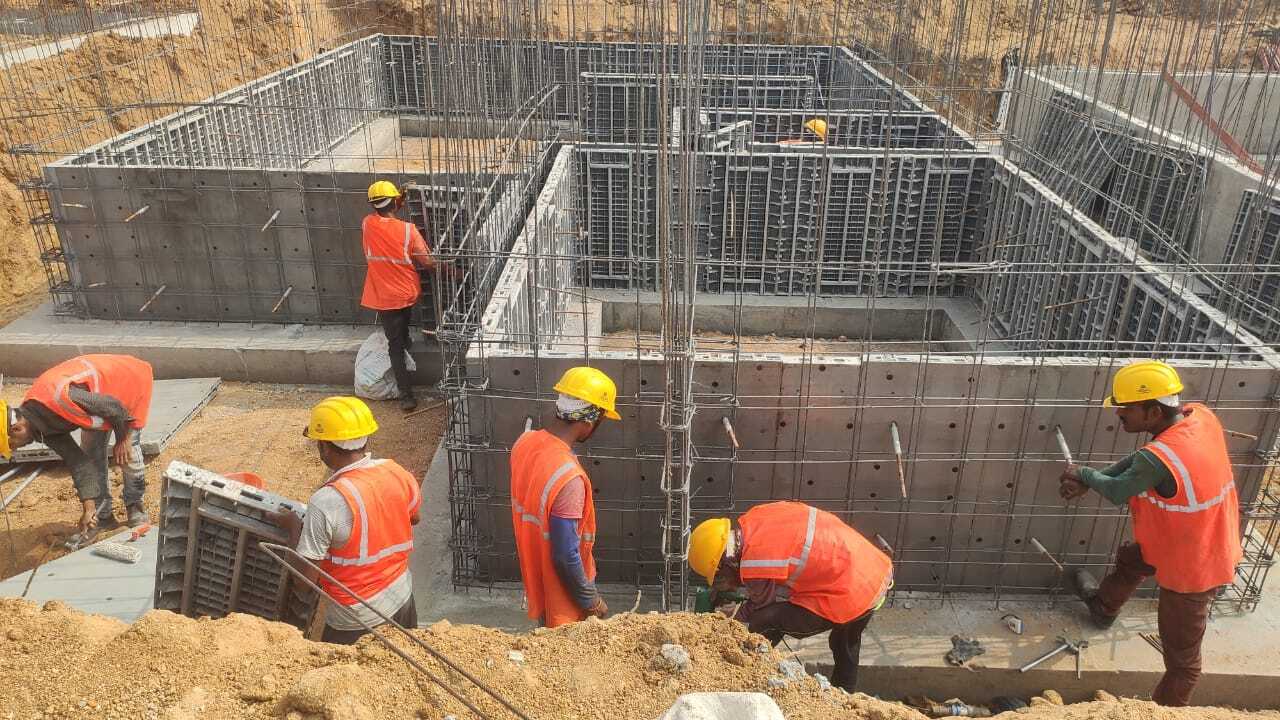 Plastic Shuttering - Application: Construction
