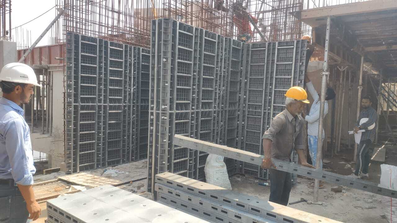 Plastic Shuttering - Application: Construction