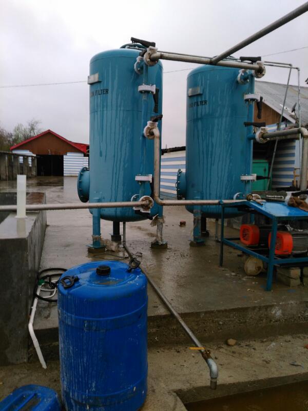 Sand & Carbon Filter - Color: Blue