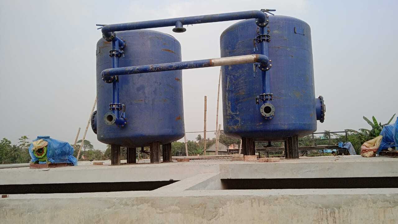 Sand & Carbon Filter - Color: Blue