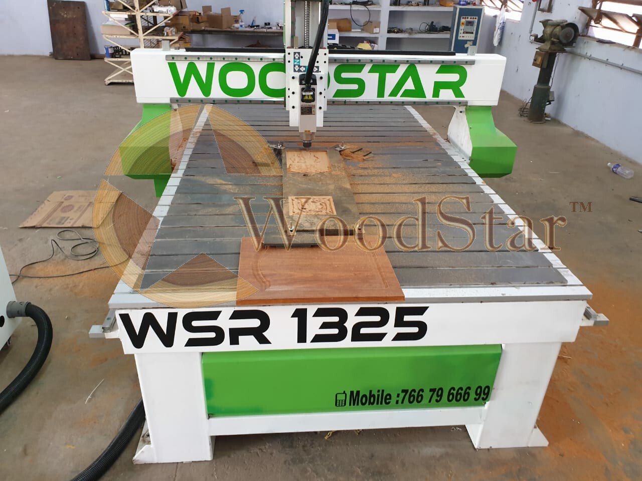 Pethanaickenpalayam Cnc Wood Working Router Machine - Capacity: 1300kg Ton/day