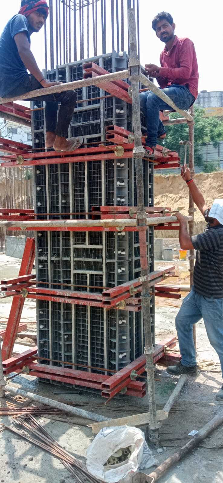 Mivan Shuttering - Application: Construction