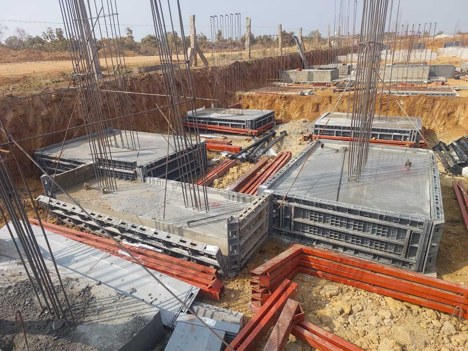 Plastic Formwork Green Modular Panel System - Application: Construction